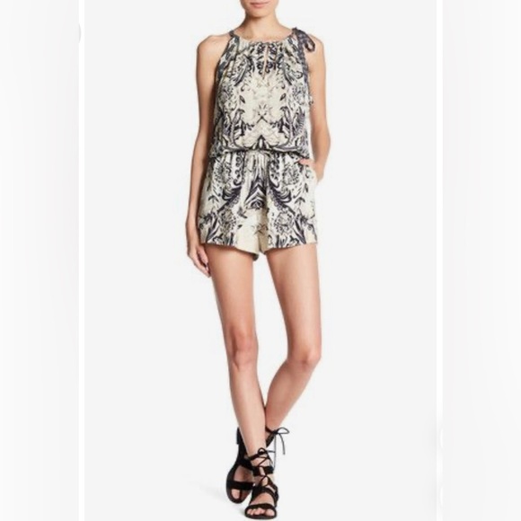 Hale Bob Geri Halter Romper. Size small NWT - Picture 2 of 14